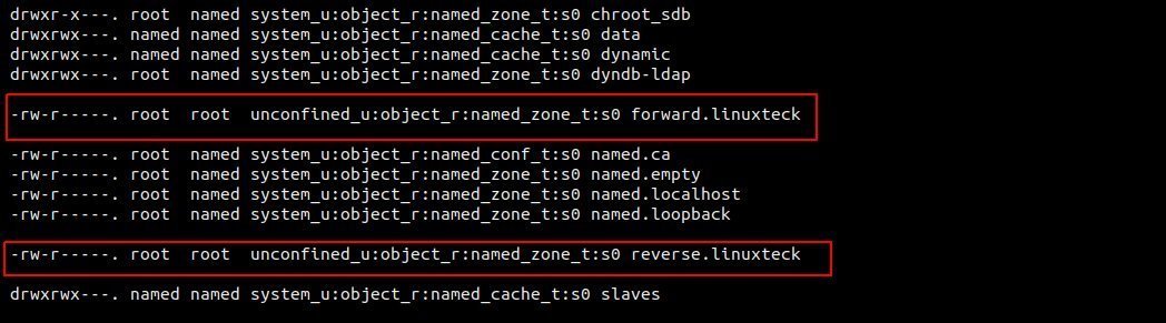 How to Install and configure Master /Slave DNS in Centos /RHEL 7.6 - LinuxTeck 12