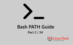 Bash PATH explained command lookup process