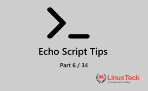 Learn to Use echo in Shell Scripts the Right Way