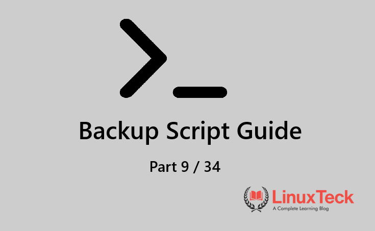 Linux Bash Script to Backup Files and Directories Automatically