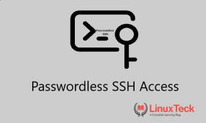 passwordless SSH login