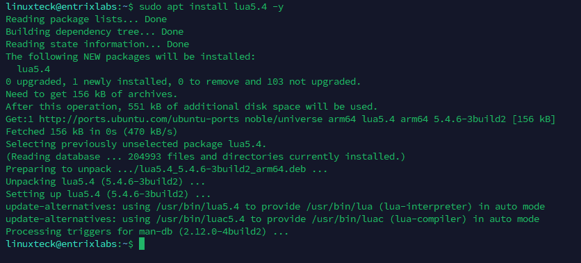 How to Learn Lua Programming from Scratch 14 sudo apt install lua