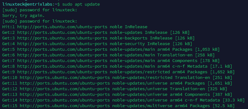 How to Learn Lua Programming from Scratch 12 sudo apt update