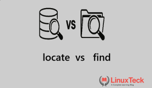 locate vs find command in linux comparison