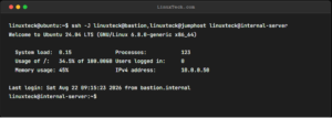 SSH Jump Host Linux